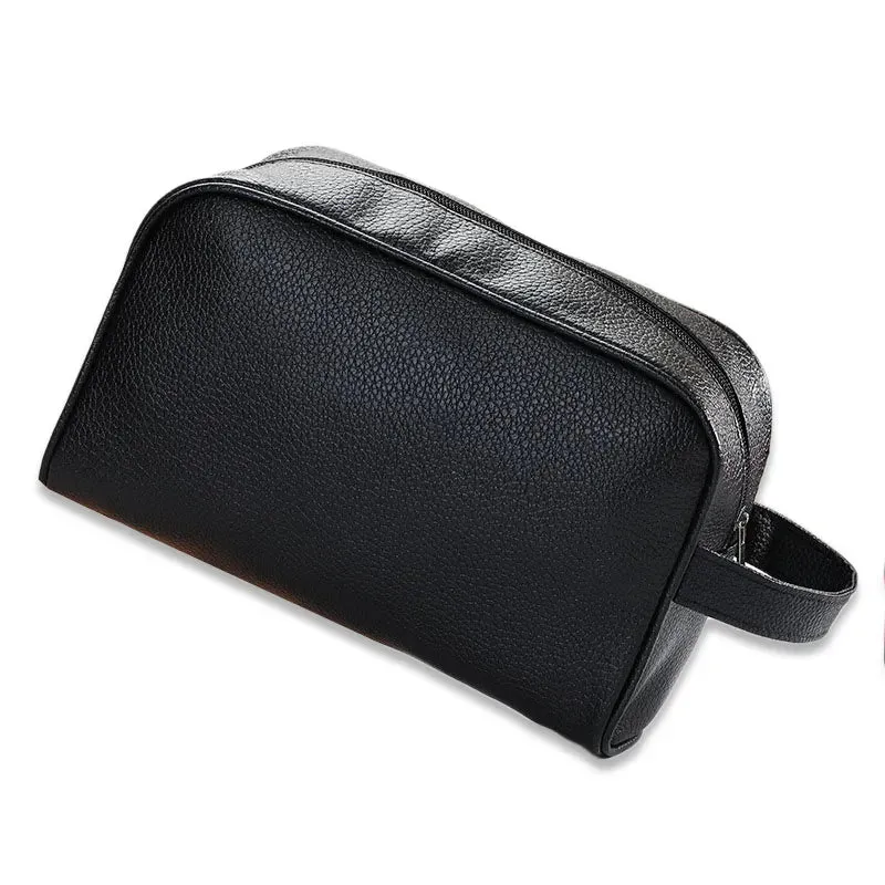 Trousse de Toilette Homme Personnalisée | Initiales Couleur or