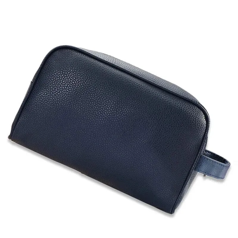 Trousse de Toilette Homme Personnalisée | Initiales Couleur or