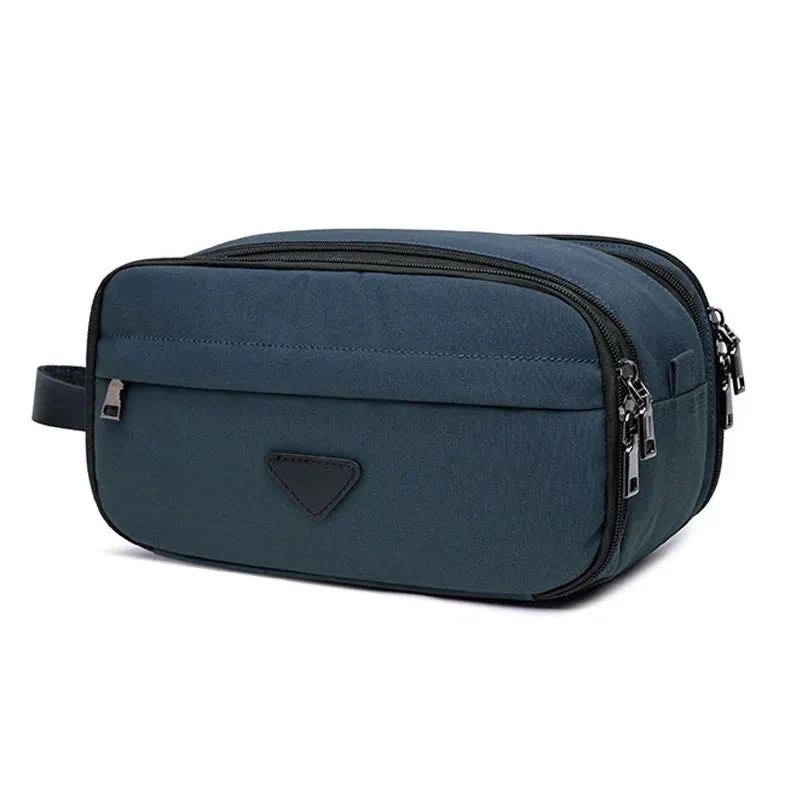 Trousse de Toilette Homme Grande Capacité | Accès Facile Zip Double