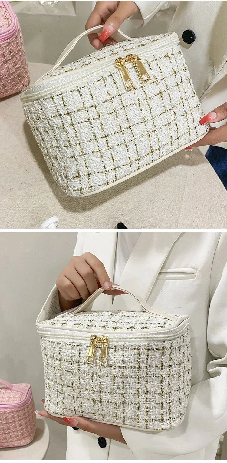 Trousse de Toilette Femme | Grand Format Voyage Nylon