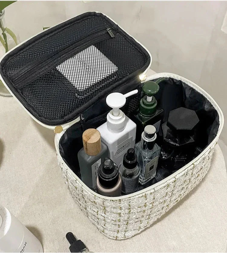 Trousse de Toilette Femme | Grand Format Voyage Nylon
