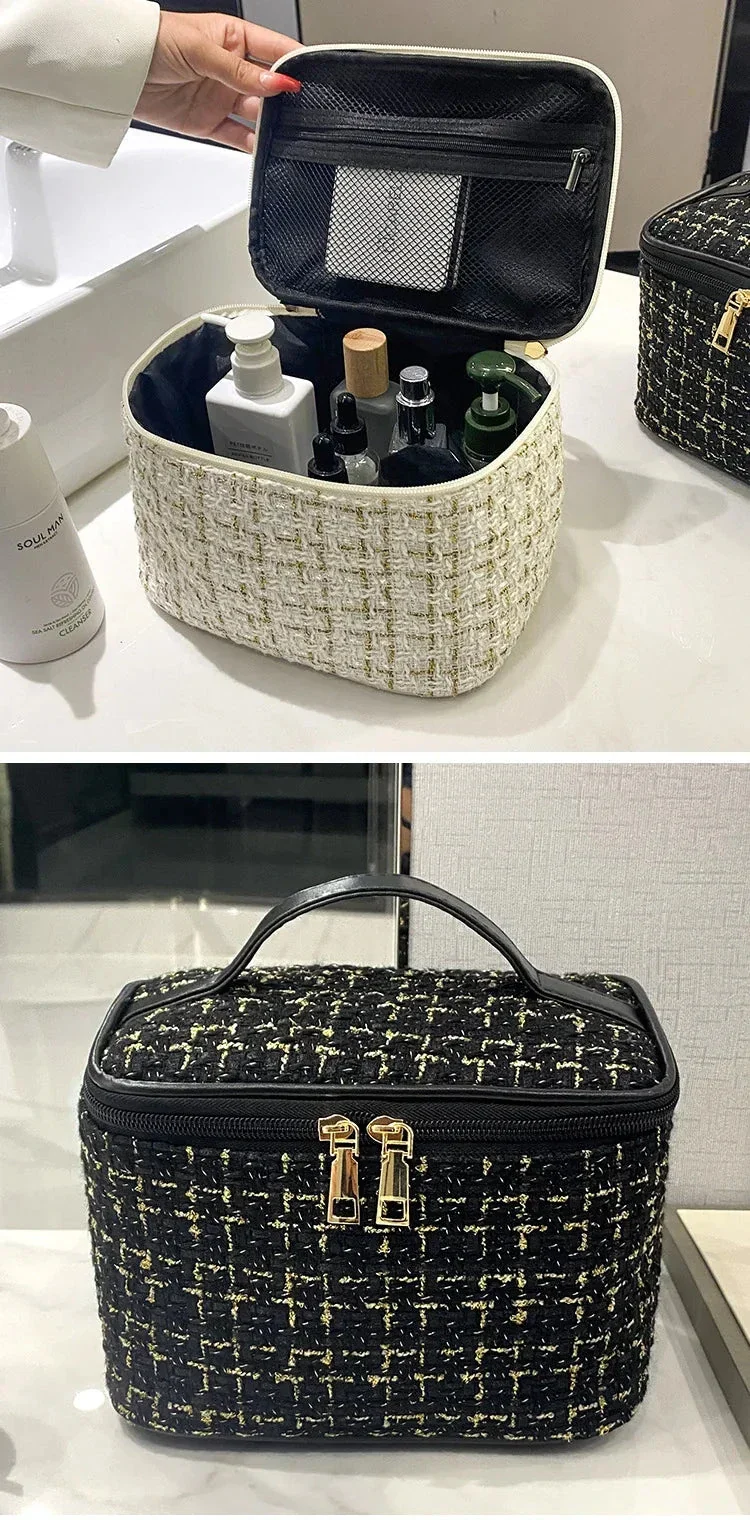 Trousse de Toilette Femme | Grand Format Voyage Nylon