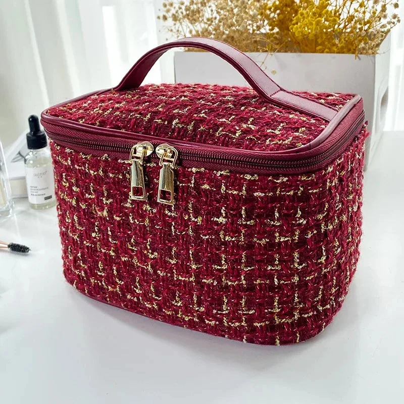 Trousse de Toilette Femme | Grand Format Voyage Nylon