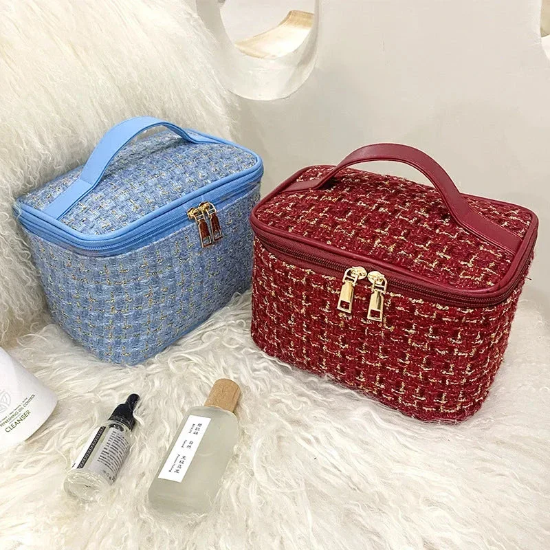 Trousse de Toilette Femme | Grand Format Voyage Nylon
