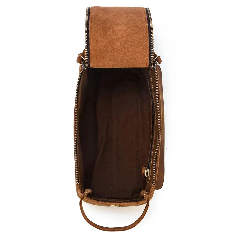 Trousse de Toilette Cuir Homme | Style Vintage Pratique