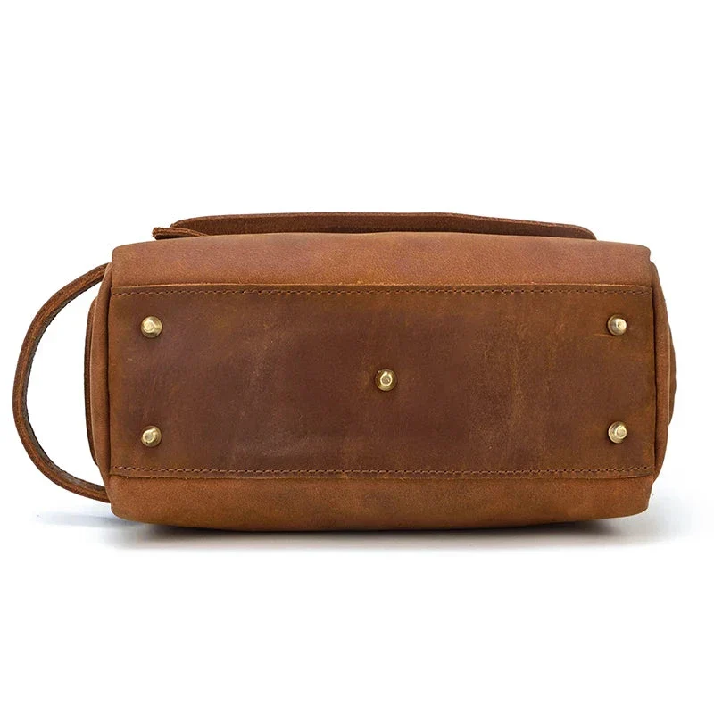 Trousse de Toilette Cuir Homme | Style Vintage Pratique