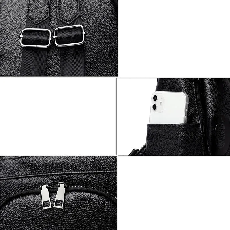 Letters sac à dos femme antivol