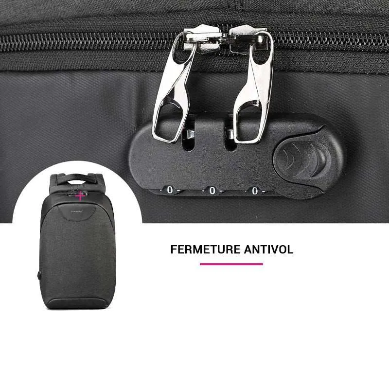 Aero sac à dos femme de voyage antivol