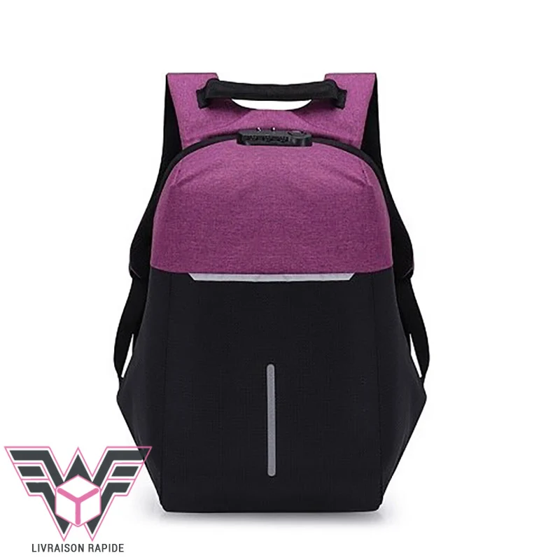 Zen sac à dos ordinateur sécurisé antivol