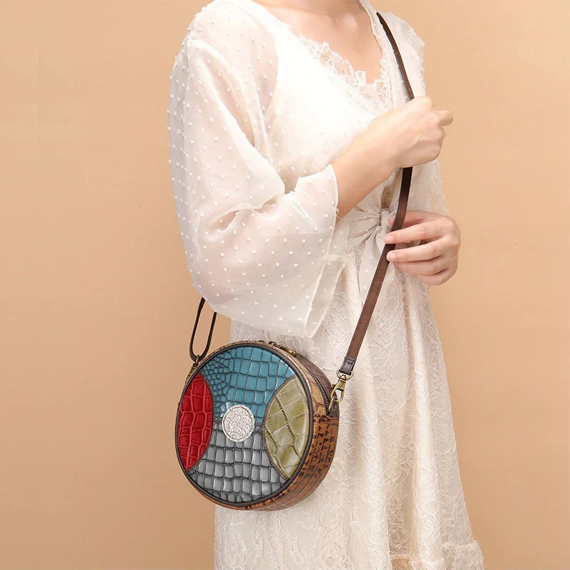 Rondo mini sac bandoulière femme cuir