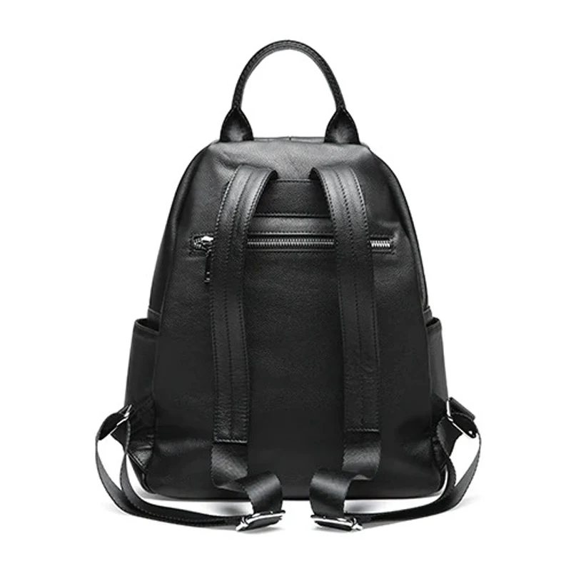 Asti sac à dos femme tendance cuir noir