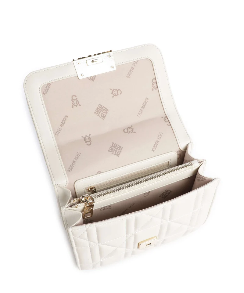 Steve Madden BELVIRA Sac porté épaule chalk