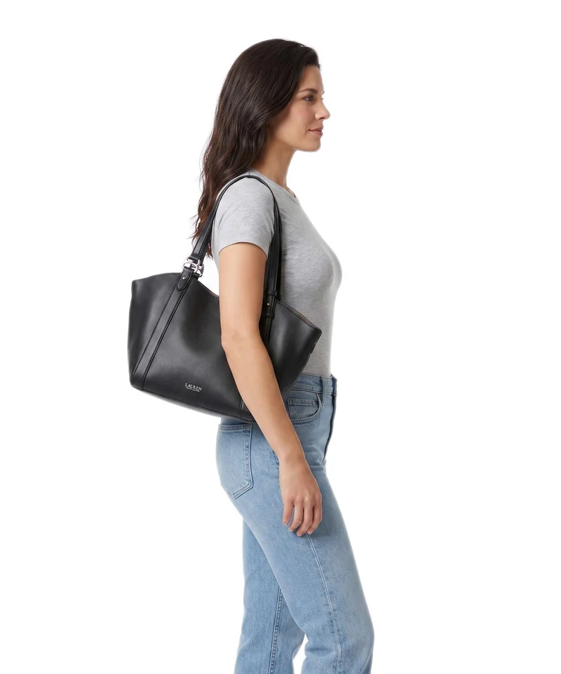 Lauren Ralph Lauren Tasha Small Cabas black