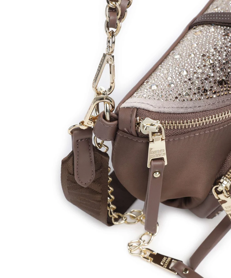 Steve Madden BMAXIMA-S Sac porté épaule chocolate/gold