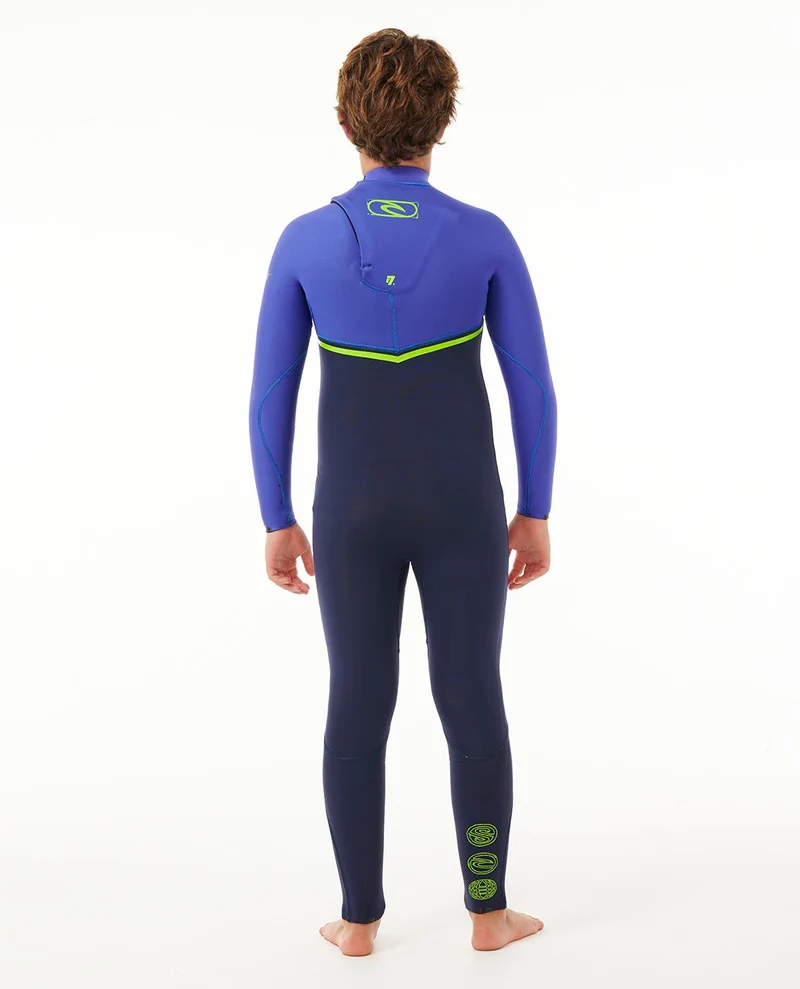 Kids Flashbomb 3/2 Chest Zip Wetsuit