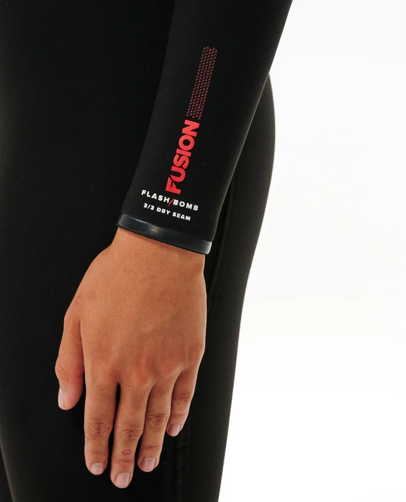 Womens Flashbomb Fusion 5/3 Zip Free Wetsuit Steamer