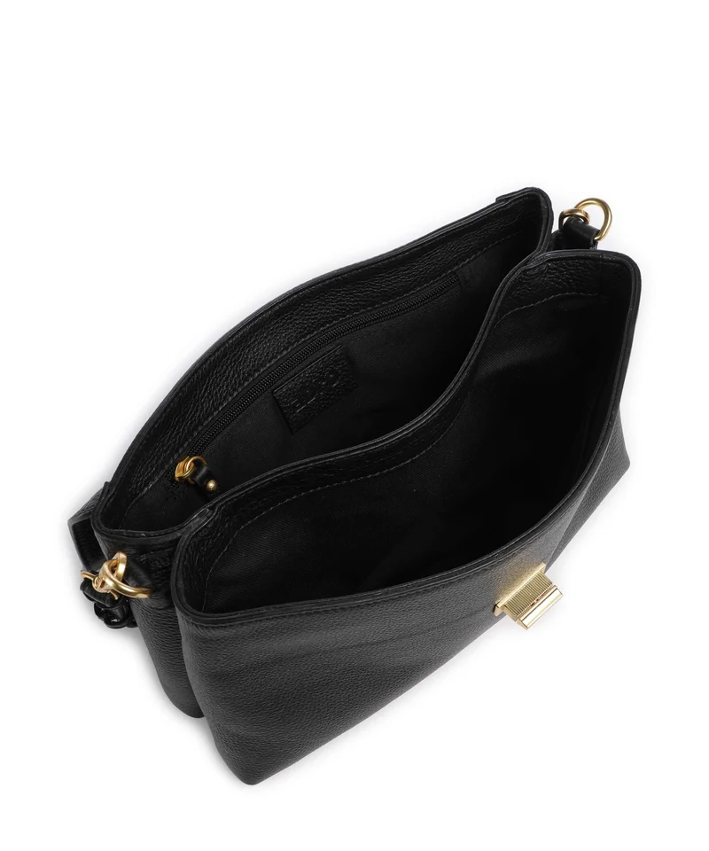Abro Agave Twist Sac porté épaule black/gold