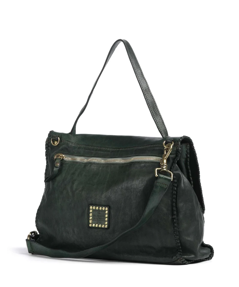 Campomaggi Cabas green bottle