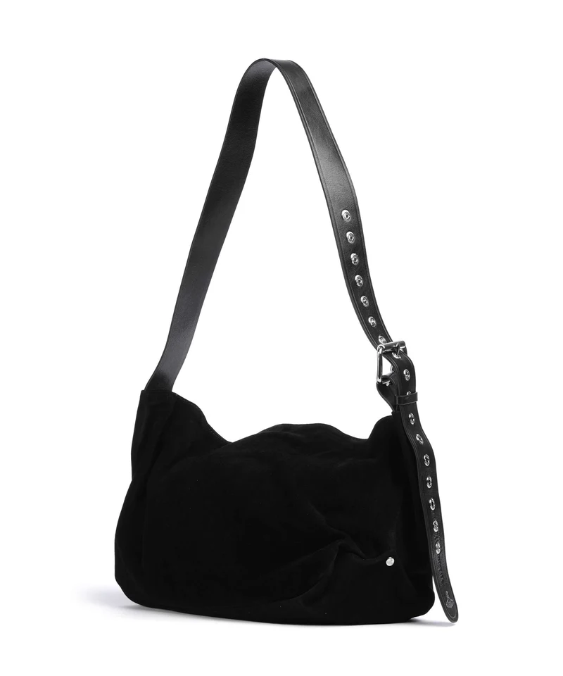 Vivienne Westwood Maxime Suede Medium Sac fourre-tout black