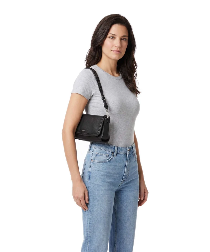 Abro Agave Signature Sac porté épaule black/nickel