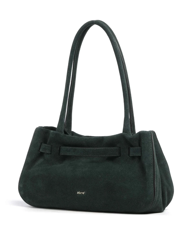 Abro Suede Jill Sac porté épaule green
