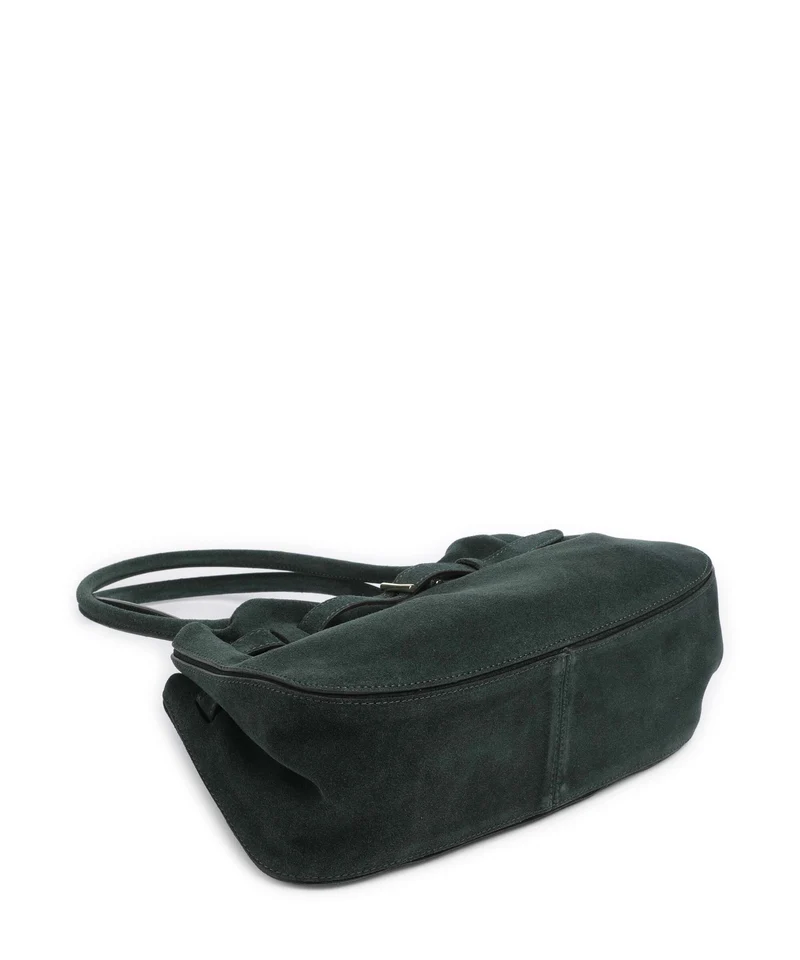Abro Suede Jill Sac porté épaule green