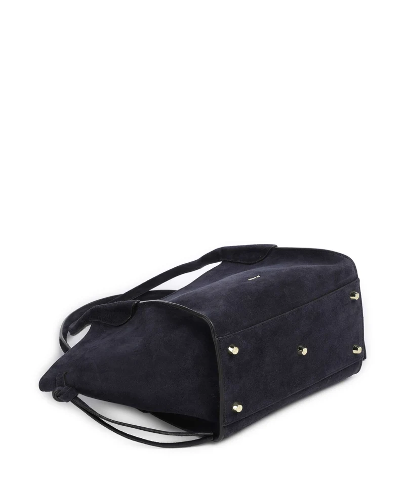 Abro Suede Vibe Small Sac porté épaule navy