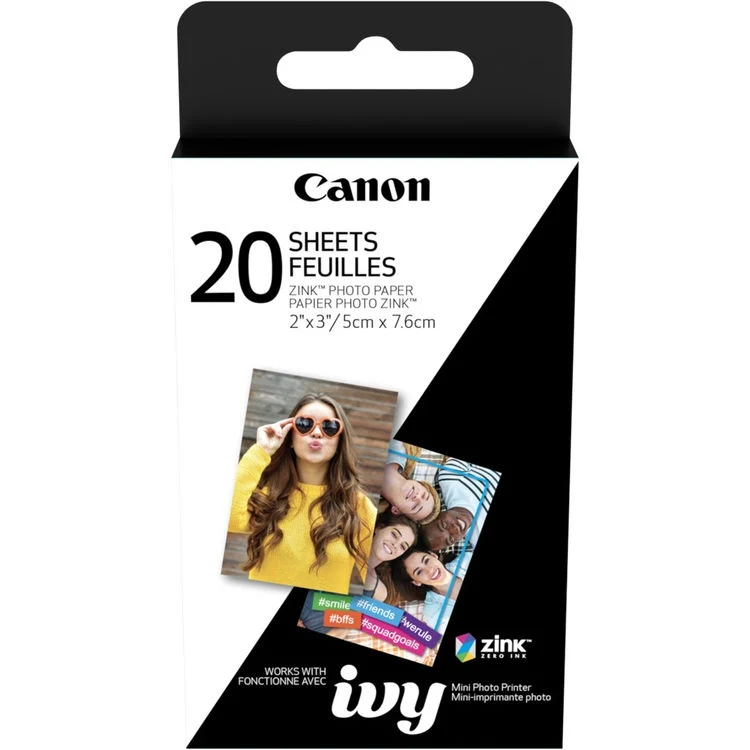 Papier Zink 2x3po (20 Feuilles)