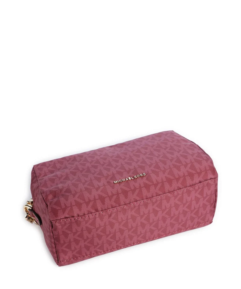 Michael Kors Zadie Small Sac à cosmétiques deep red