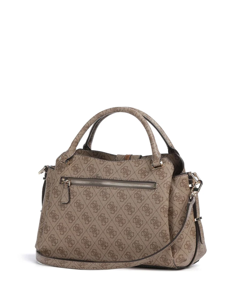 Guess Yvonne Girlfriend Logo Sac à main latte logo