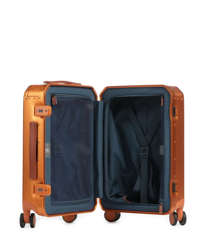 Delsey Paris Alu'R Valise 4 roues orange