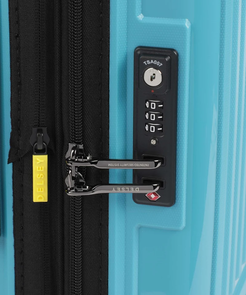 Delsey Paris Lutece Se Slim Valise 4 roues peacock