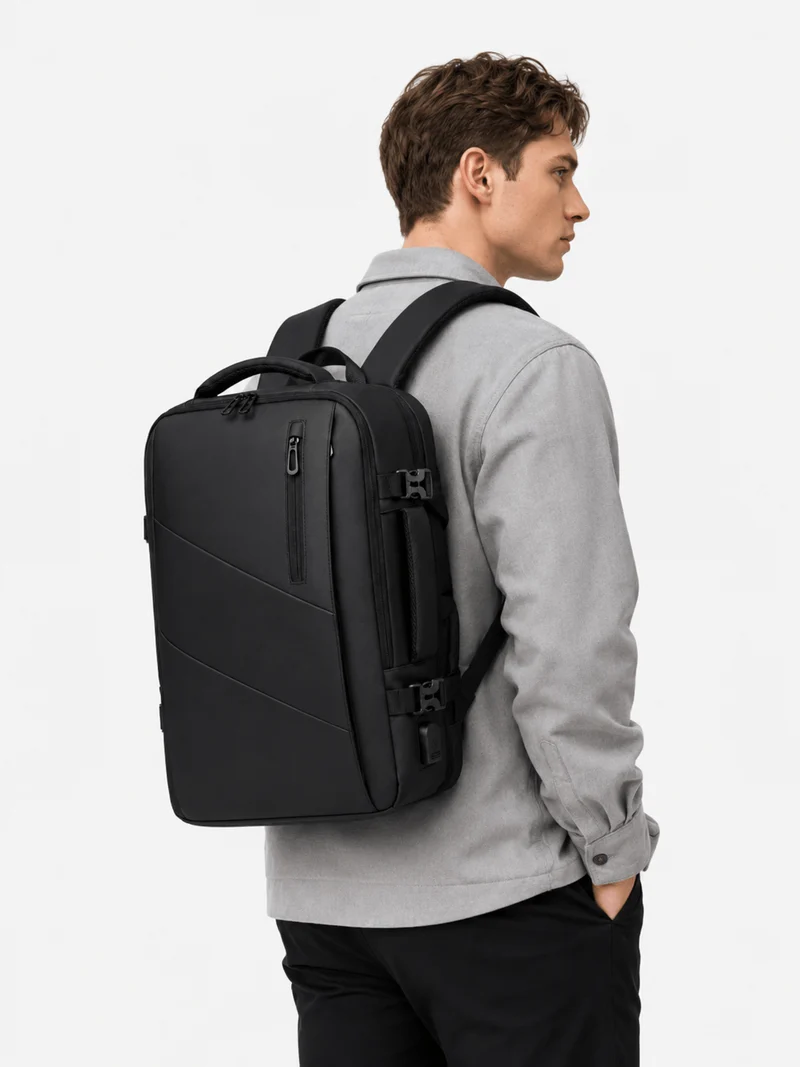 Sac À Dos Travail Homme Extensible Port USB Externe