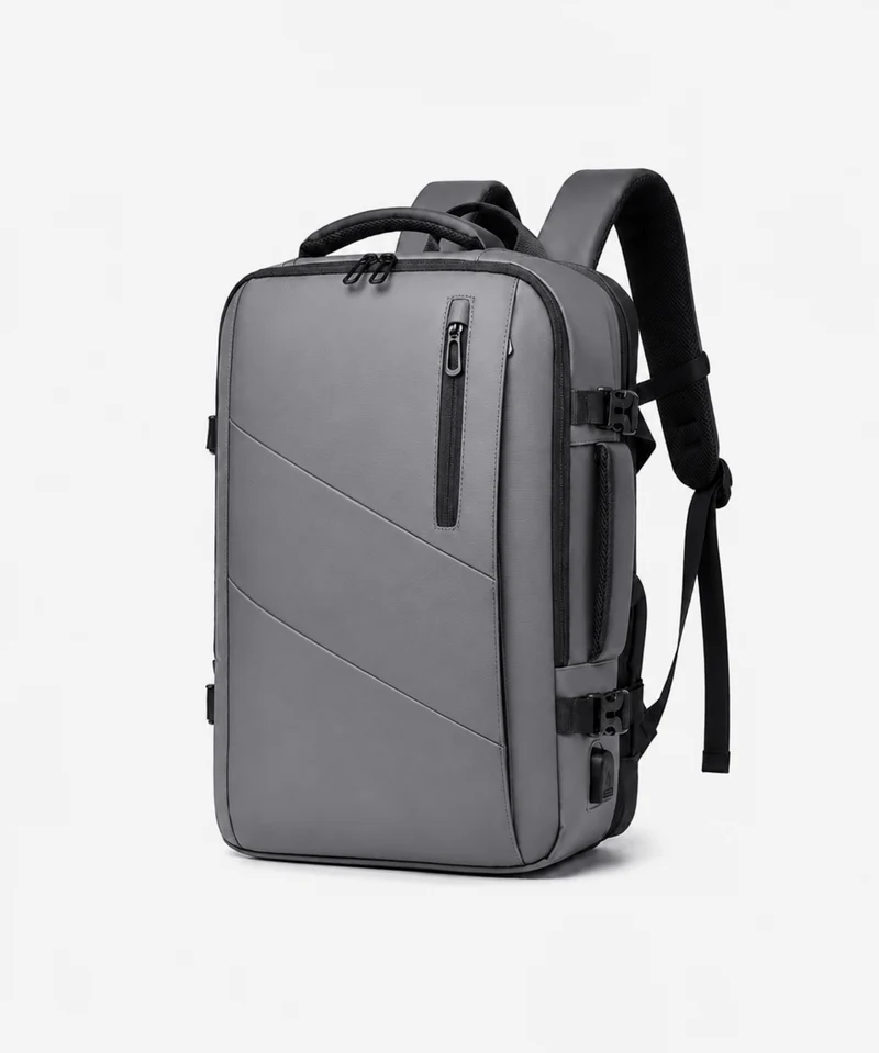 Sac À Dos Travail Homme Extensible Port USB Externe