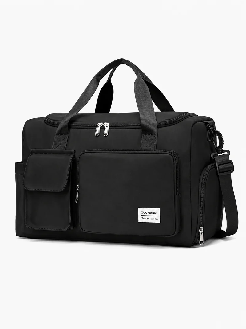 Sac polochon de voyage femme lilas 35 L avec compartiment à chaussures