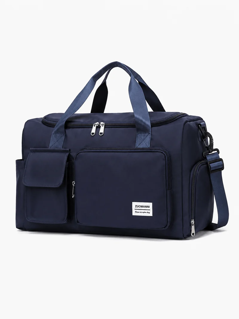 Sac polochon de voyage femme lilas 35 L avec compartiment à chaussures