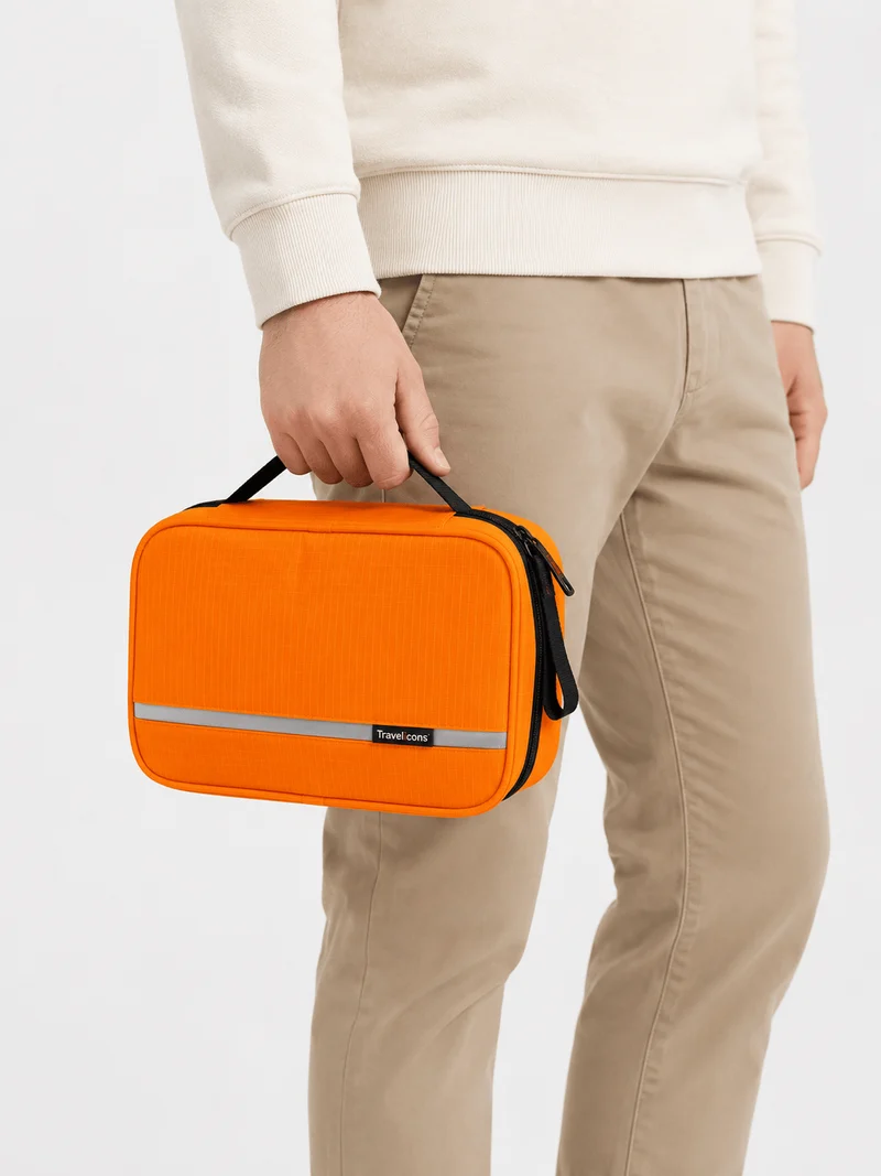Trousse De Toilette De Voyage Suspendue Pliable