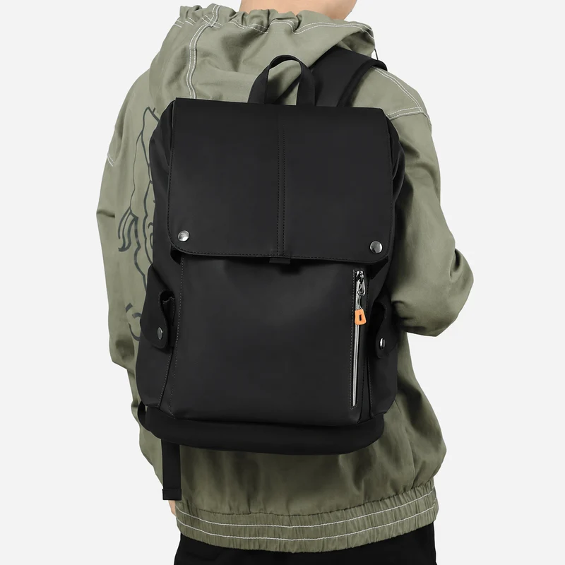 Sac À Dos Pour Ordinateur Cuir PU Imperméable