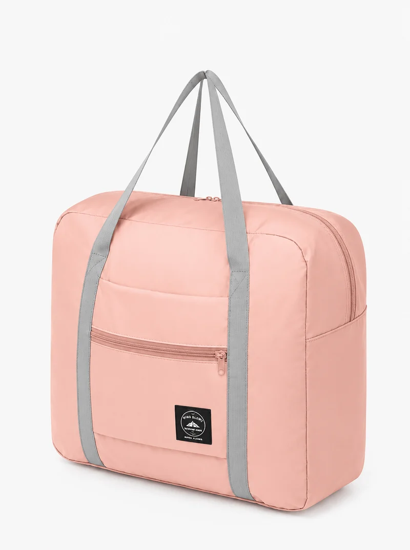 Sac polochon de voyage pliable imperméable noir 20-35 L