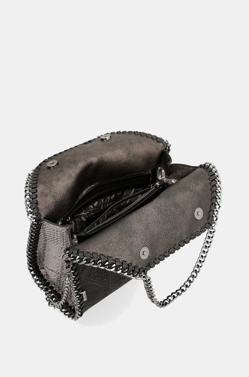 Sac porté épaule à anse métallique Iron