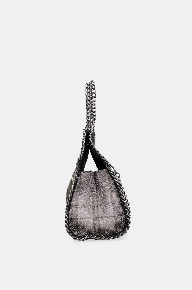 Sac porté épaule à anse métallique Iron