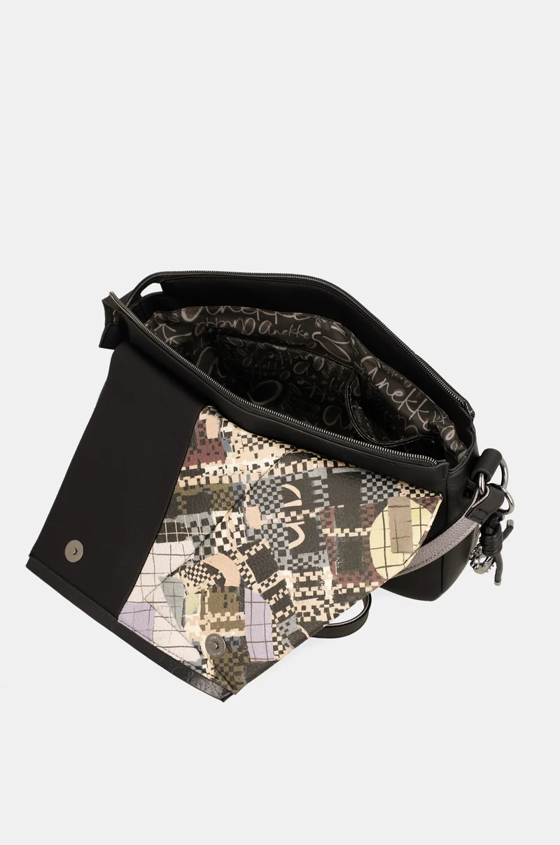 Sac à bandoulière à rabat Iron