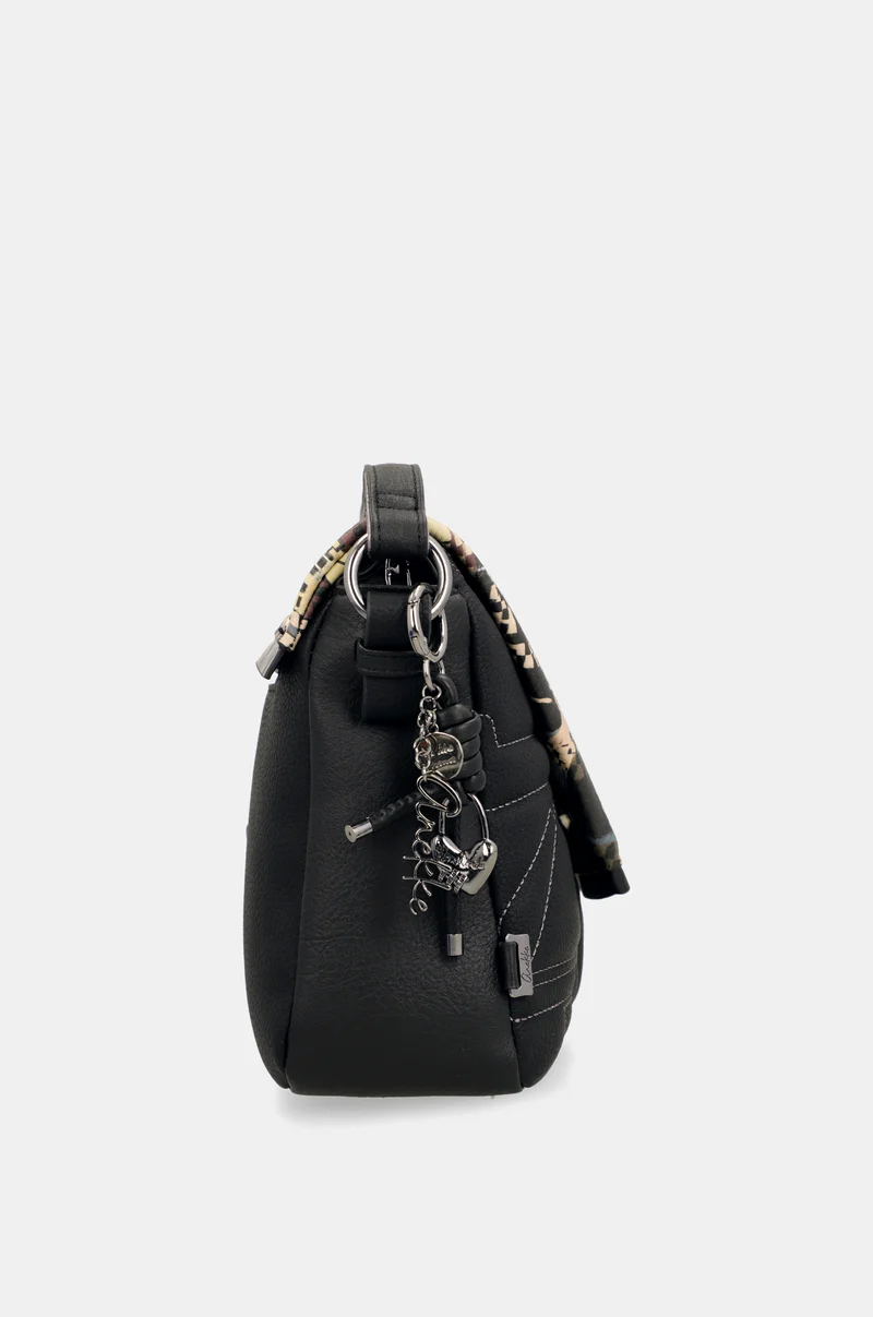 Sac à bandoulière à rabat Iron