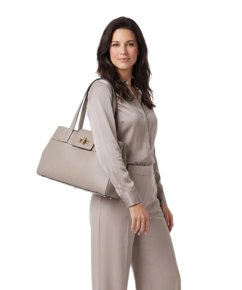 Furla Amelia L Cabas cachemire gray