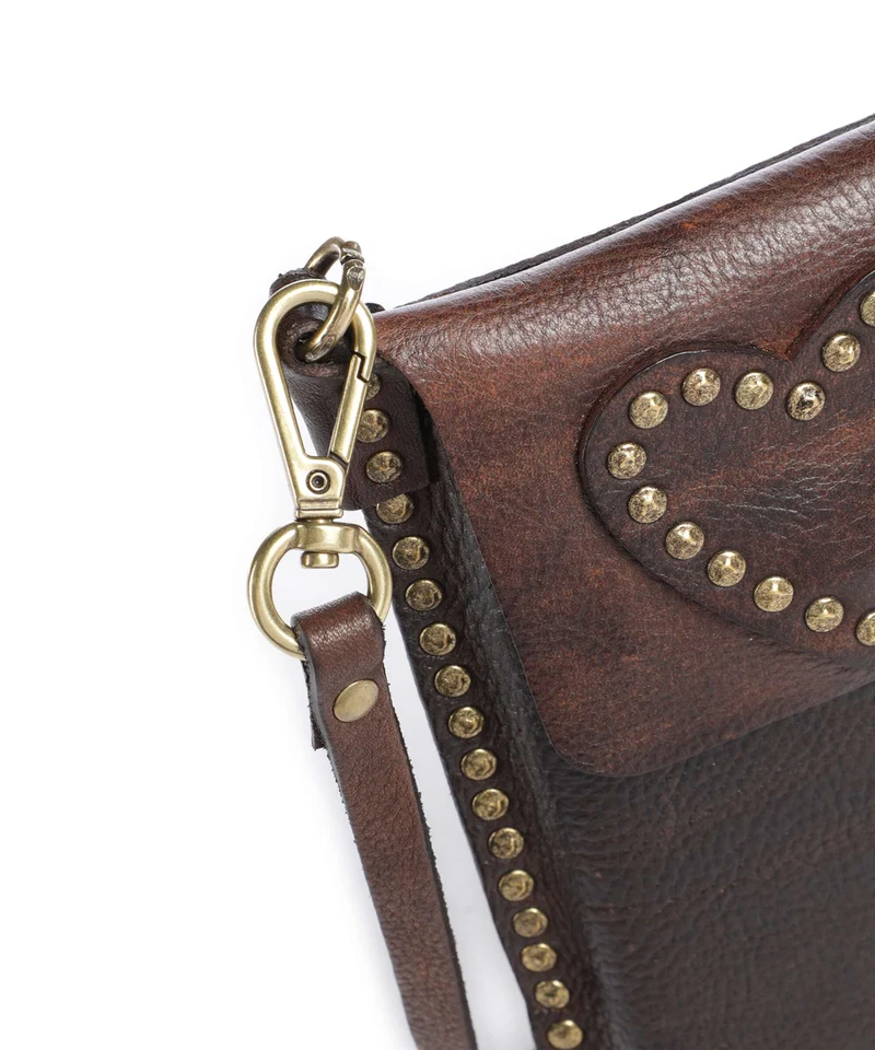 Campomaggi Pochette telephone brown