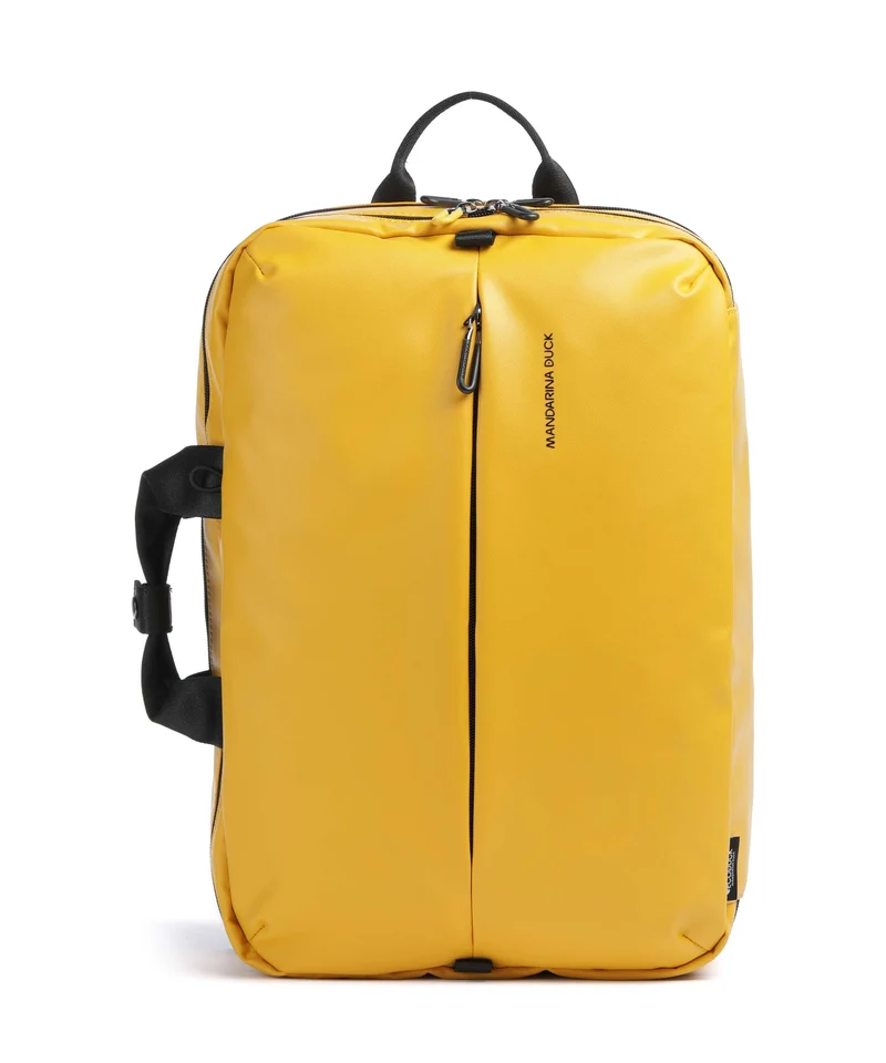 Mandarina Duck Coated Sac à main porté dos duck yellow
