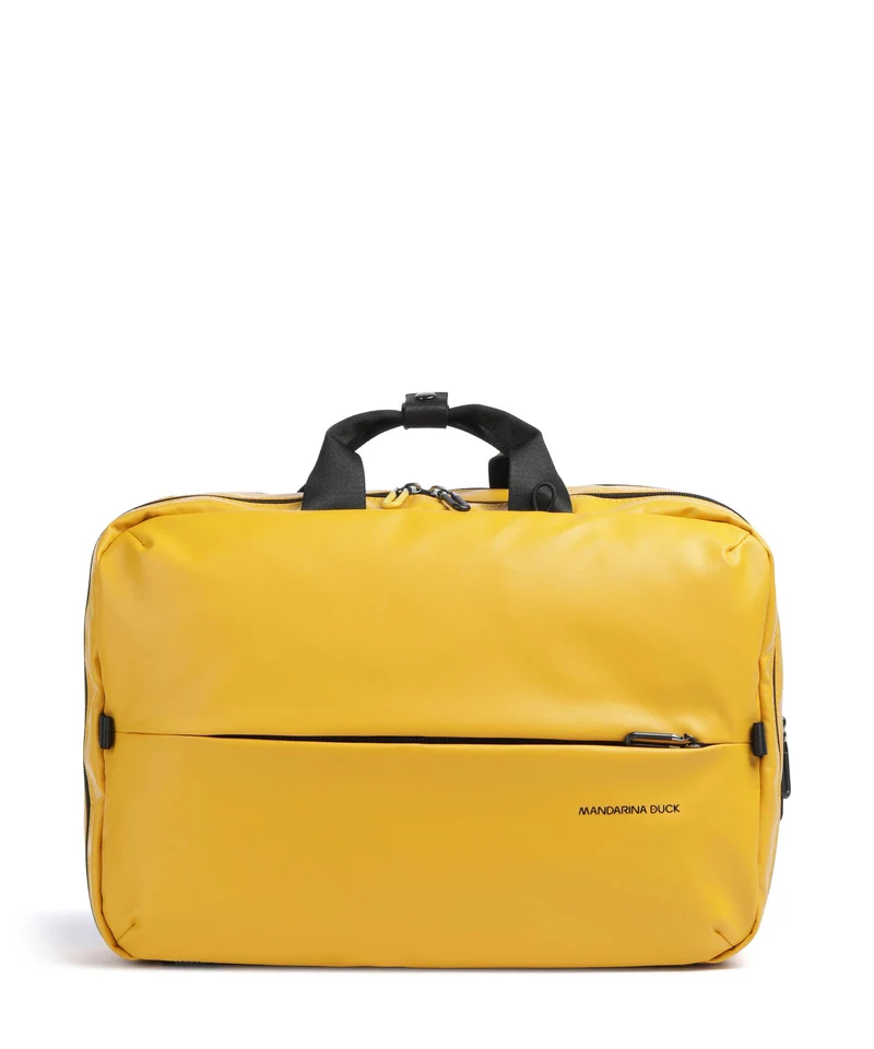 Mandarina Duck Coated Sac à main porté dos duck yellow