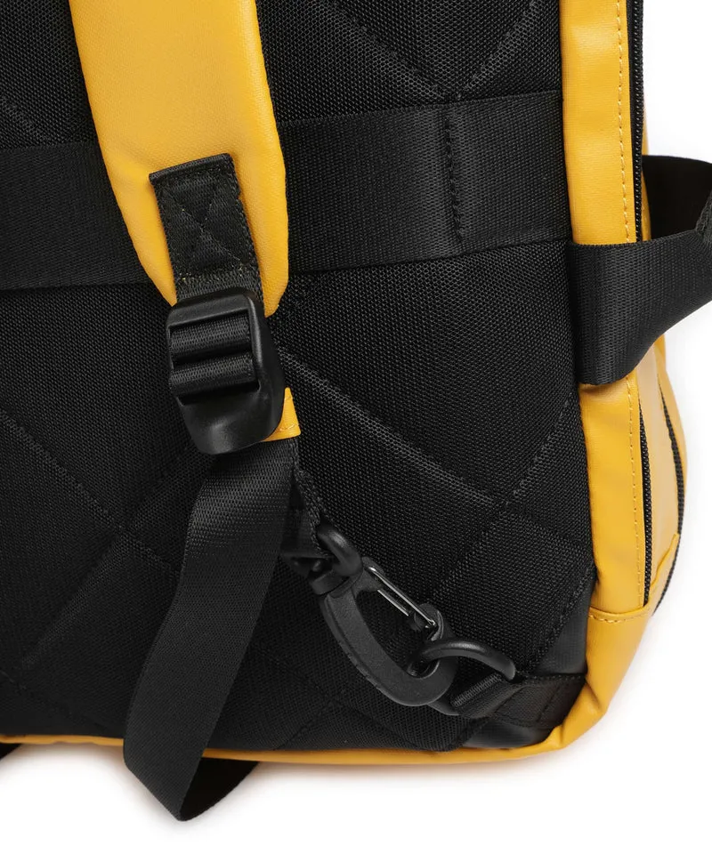 Mandarina Duck Coated Sac à main porté dos duck yellow