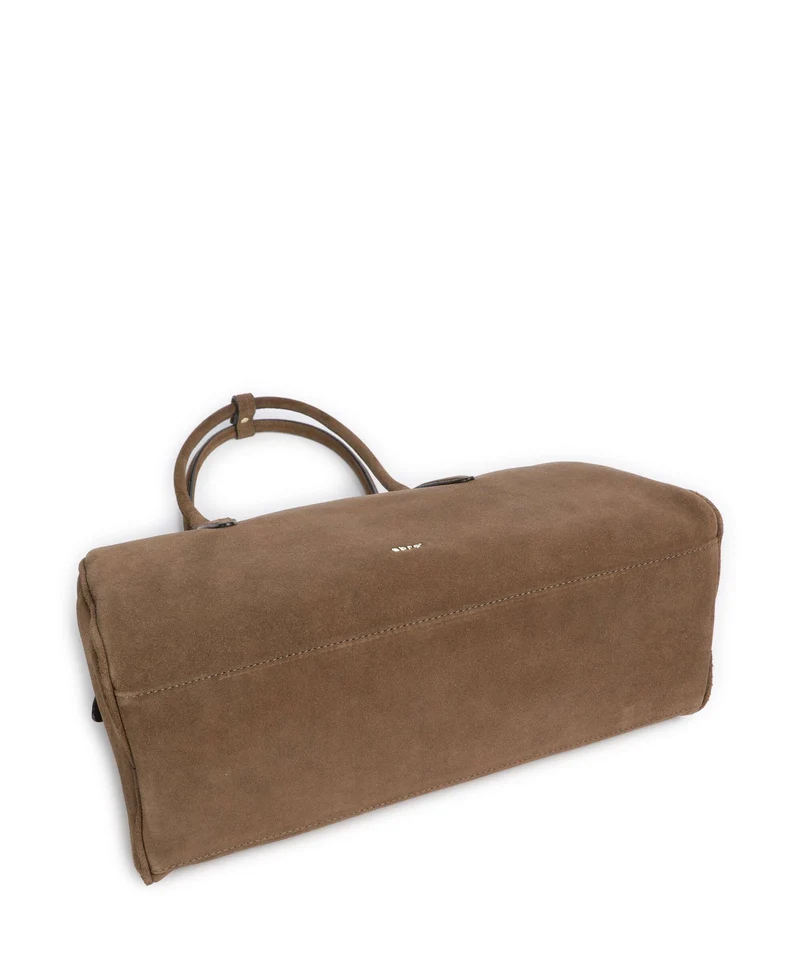 Abro Suede Amara Sac porté épaule khaki
