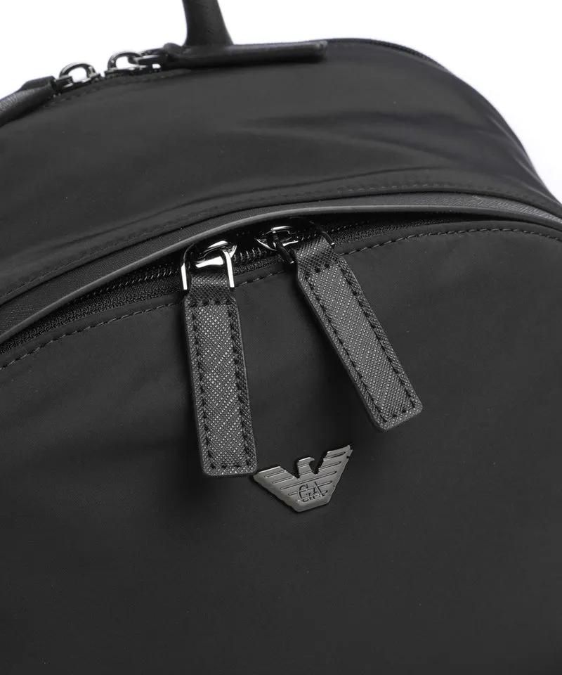 Emporio Armani Nylon Recycled Sac à dos black beauty